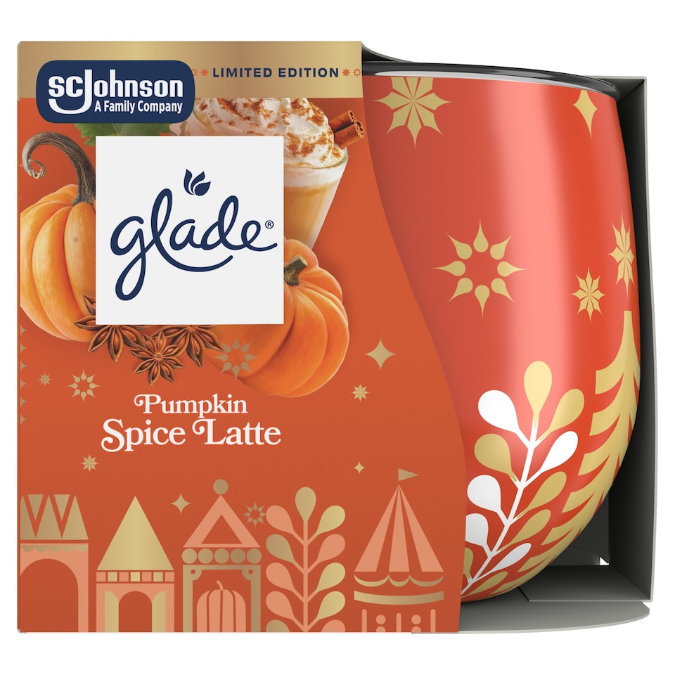 Glade Pumpkin Spice Latte Candle 108g