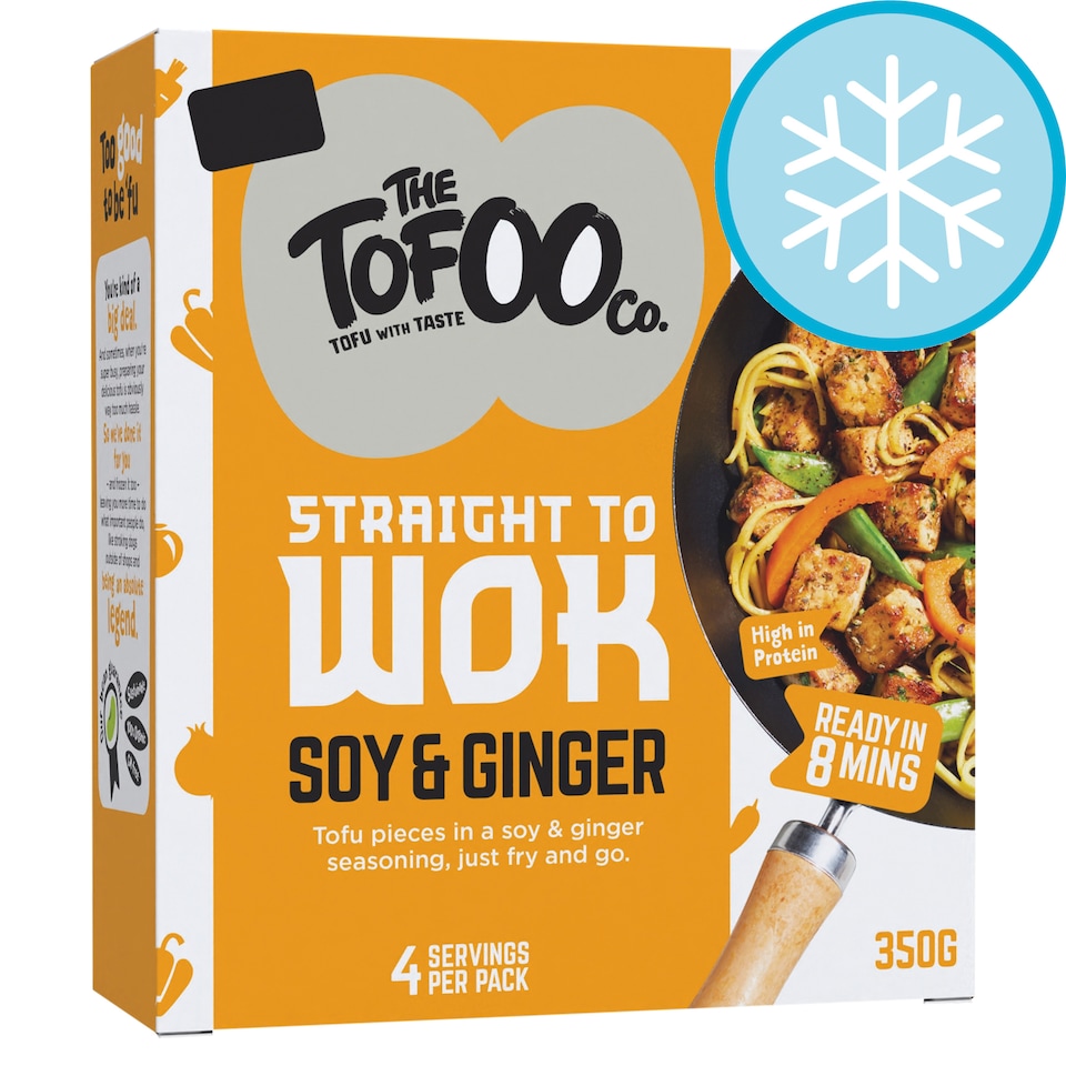 The Tofoo Co. Straight To Wok Soy & Ginger Tofu 350g