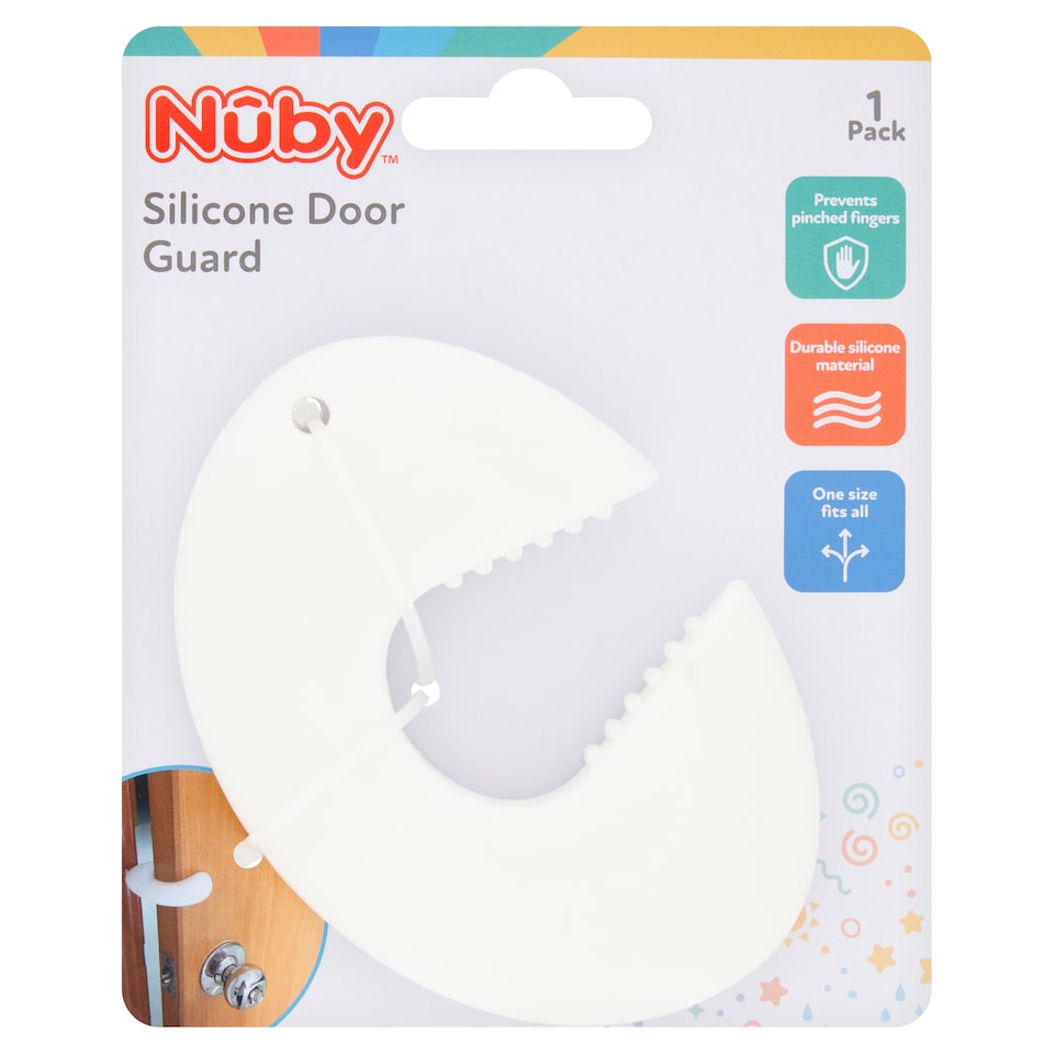 Nuby Silicone Door Stoppers 1Pk