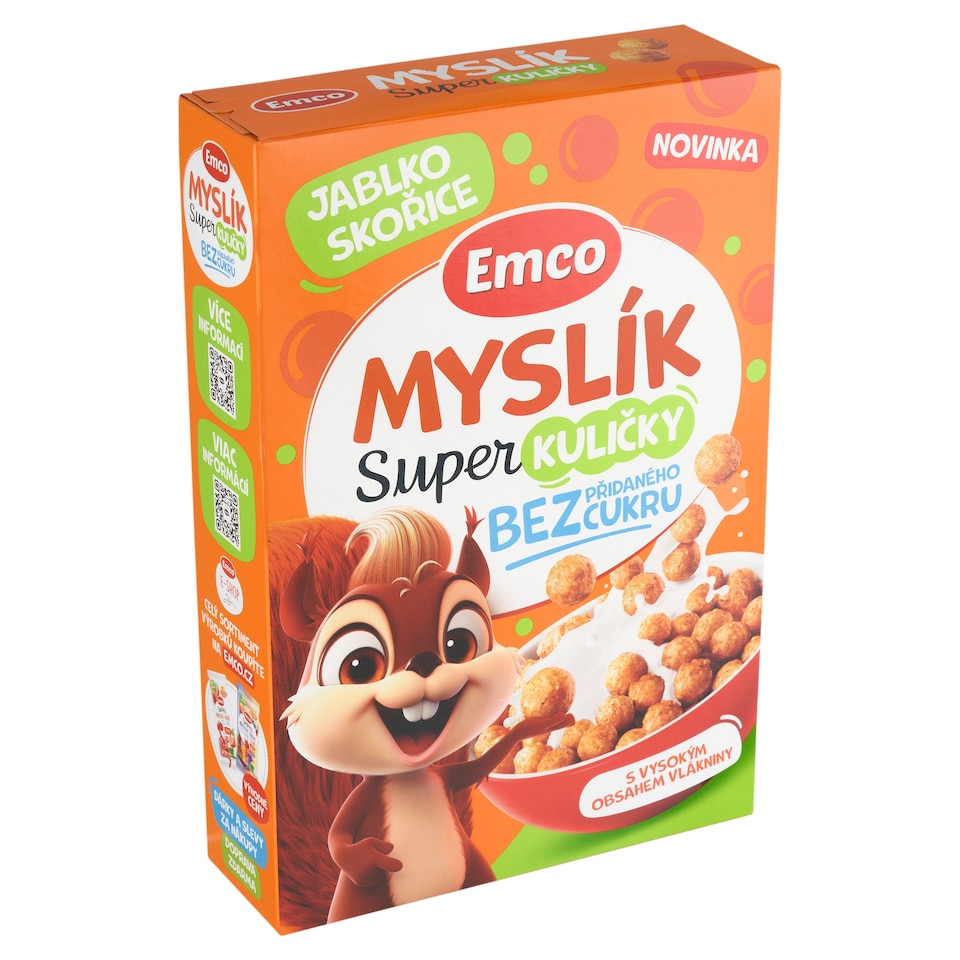 Obrázek 1 pro produkt Emco Myslík super kuličky jablko skořice 300g