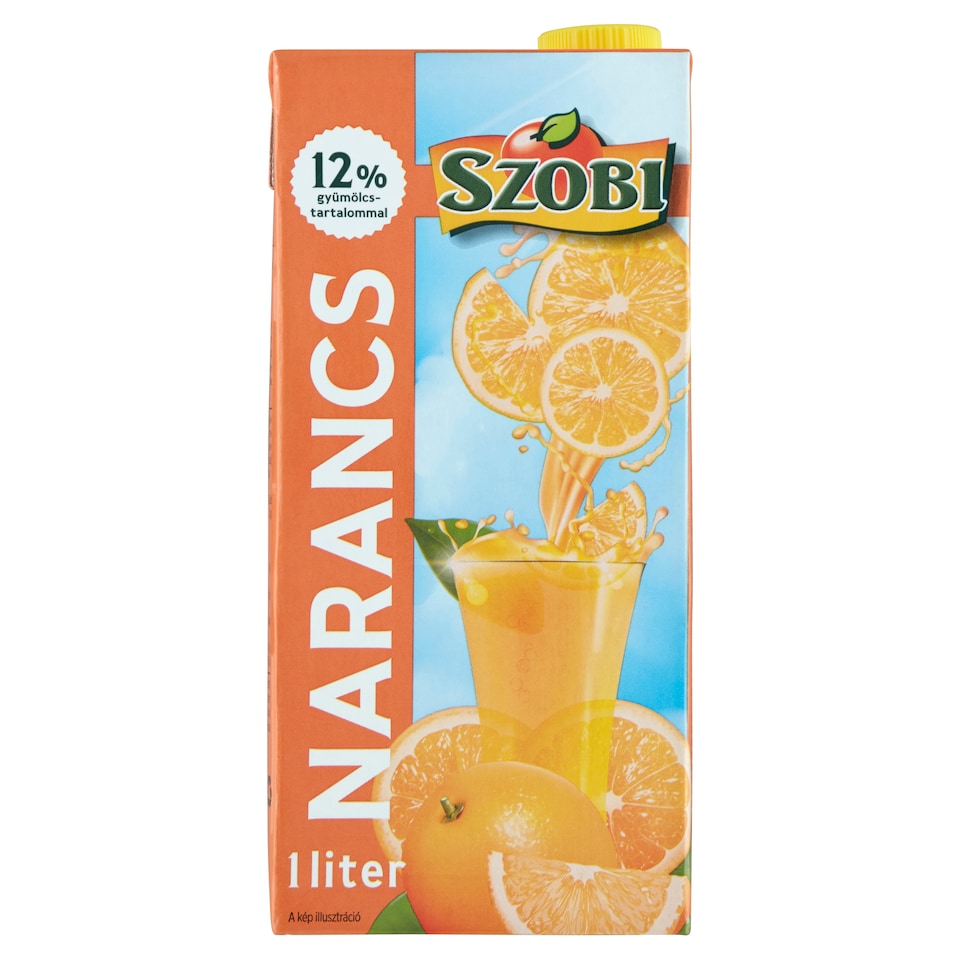 Szobi Orange Drink with Sugar and Sweeteners 1 l