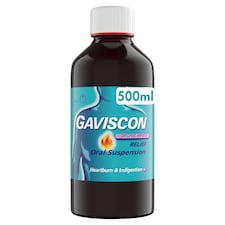 Gaviscon Heartburn & Indigestion Liquid Aniseed 500ml