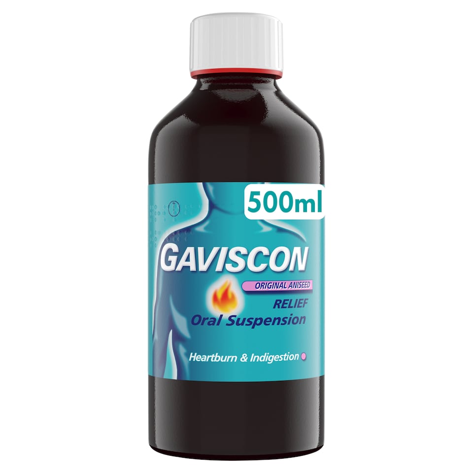 image 1 of Gaviscon Heartburn & Indigestion Liquid Aniseed 500ml