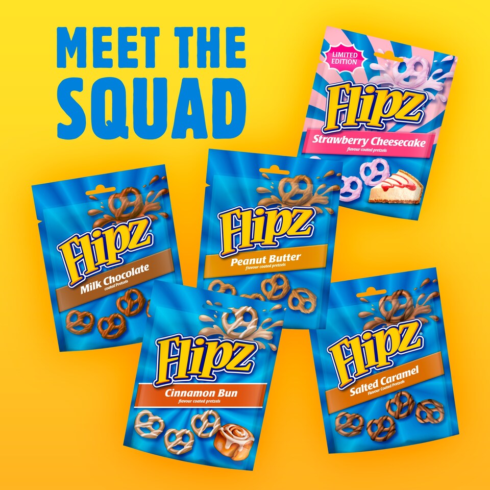 image 1 of Flipz Salted Caramel Chocolate Pretzels 90G
