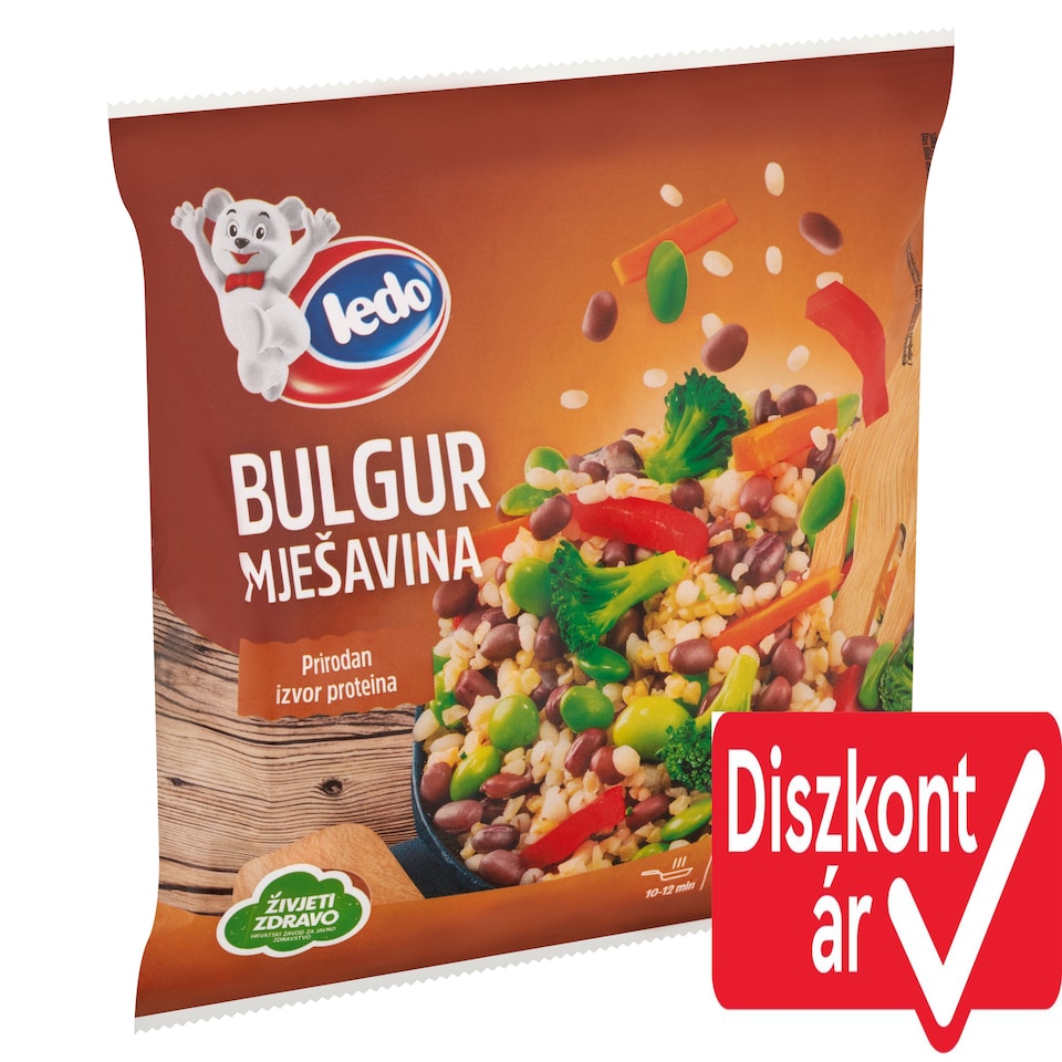 Ledo Bulgur Mix gyorsfagyasztott zöldségek bulgárral és árpával 400 g