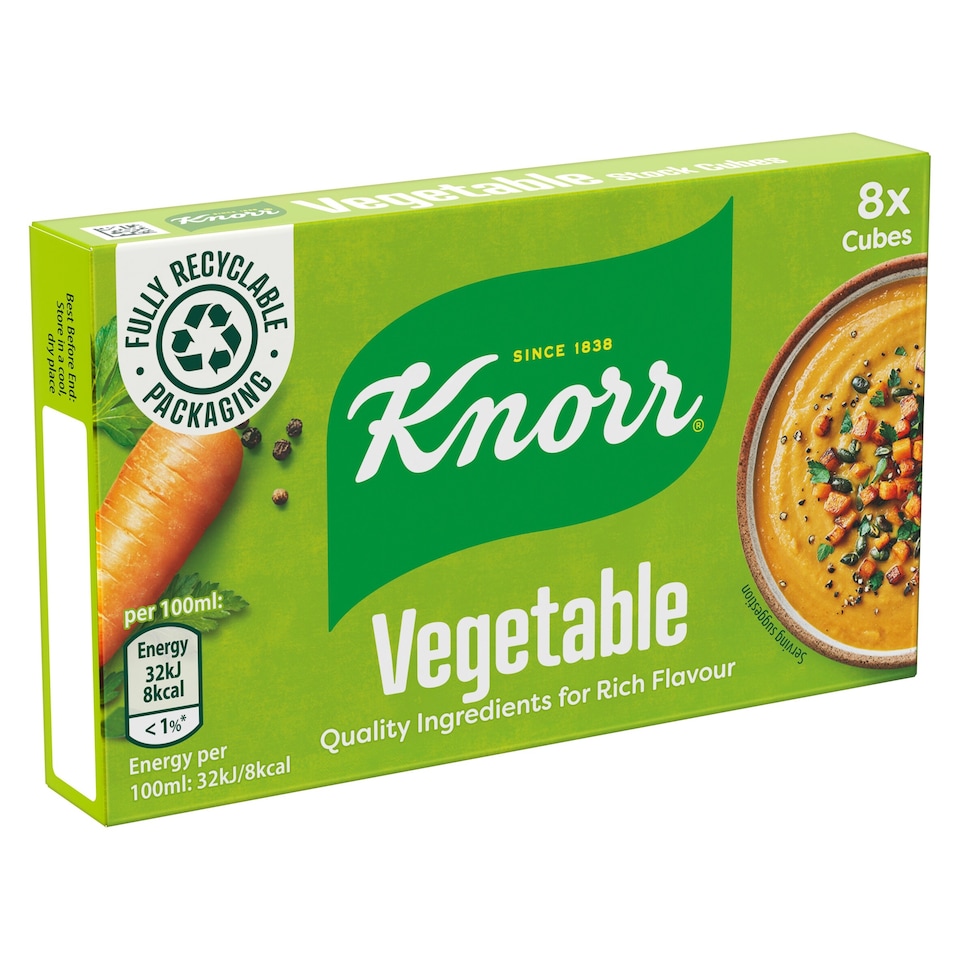 image 1 of Knorr Vegetable Stock Cubes 8 x 10g