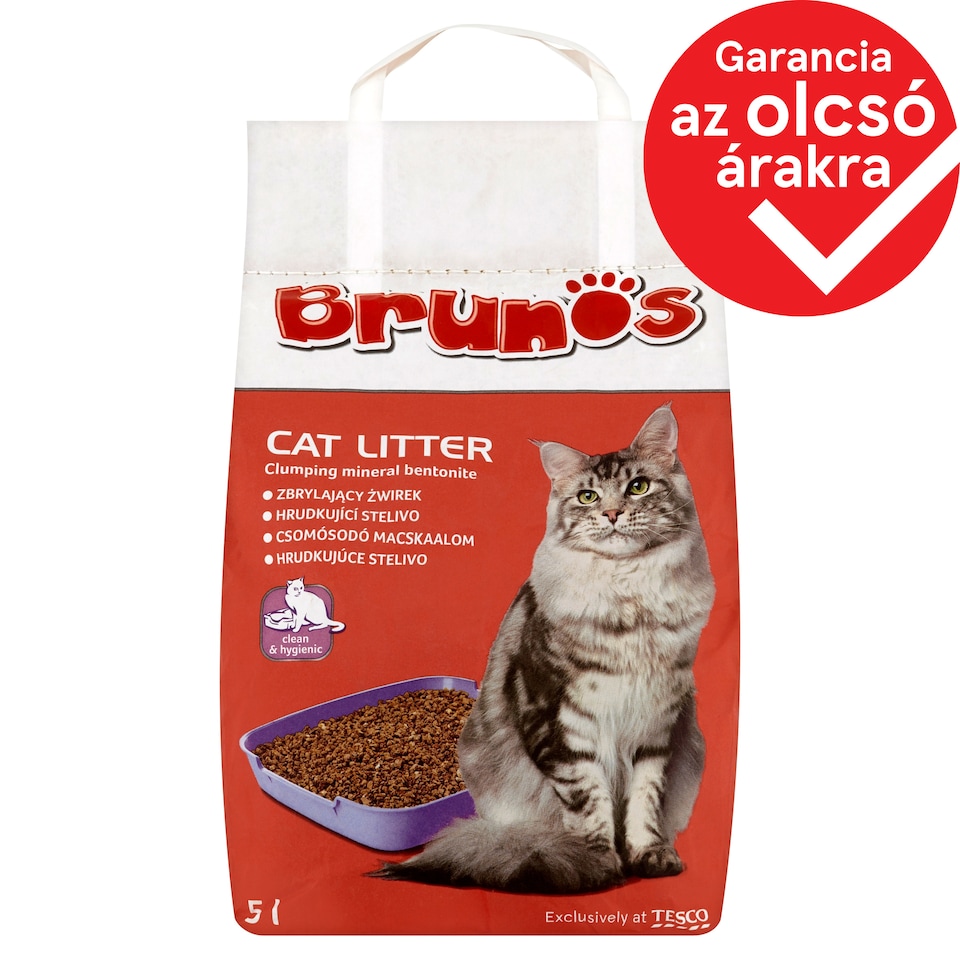 Brunos Clumping Cat Litter 5 l