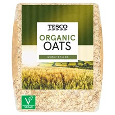 Tesco Organic Oats 750G