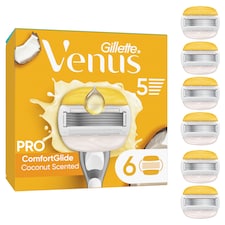 Gillette Venus ComfortGlide Coconut with Olay Blades 6 Pack