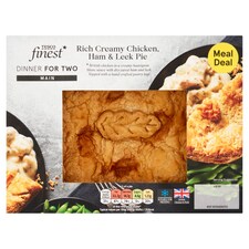 Tesco Finest Chicken Ham Hock & Leek Pie 500G