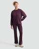image 2 of Rise by Zara McDermott Relaxed Fit Pyjama Sweatshirt in Purple