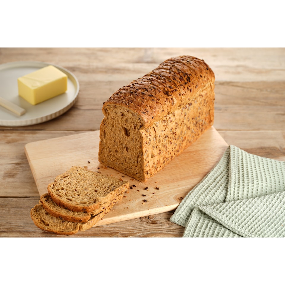 image 1 of Tesco Hi Fibre Seed Loaf 800G Sliced