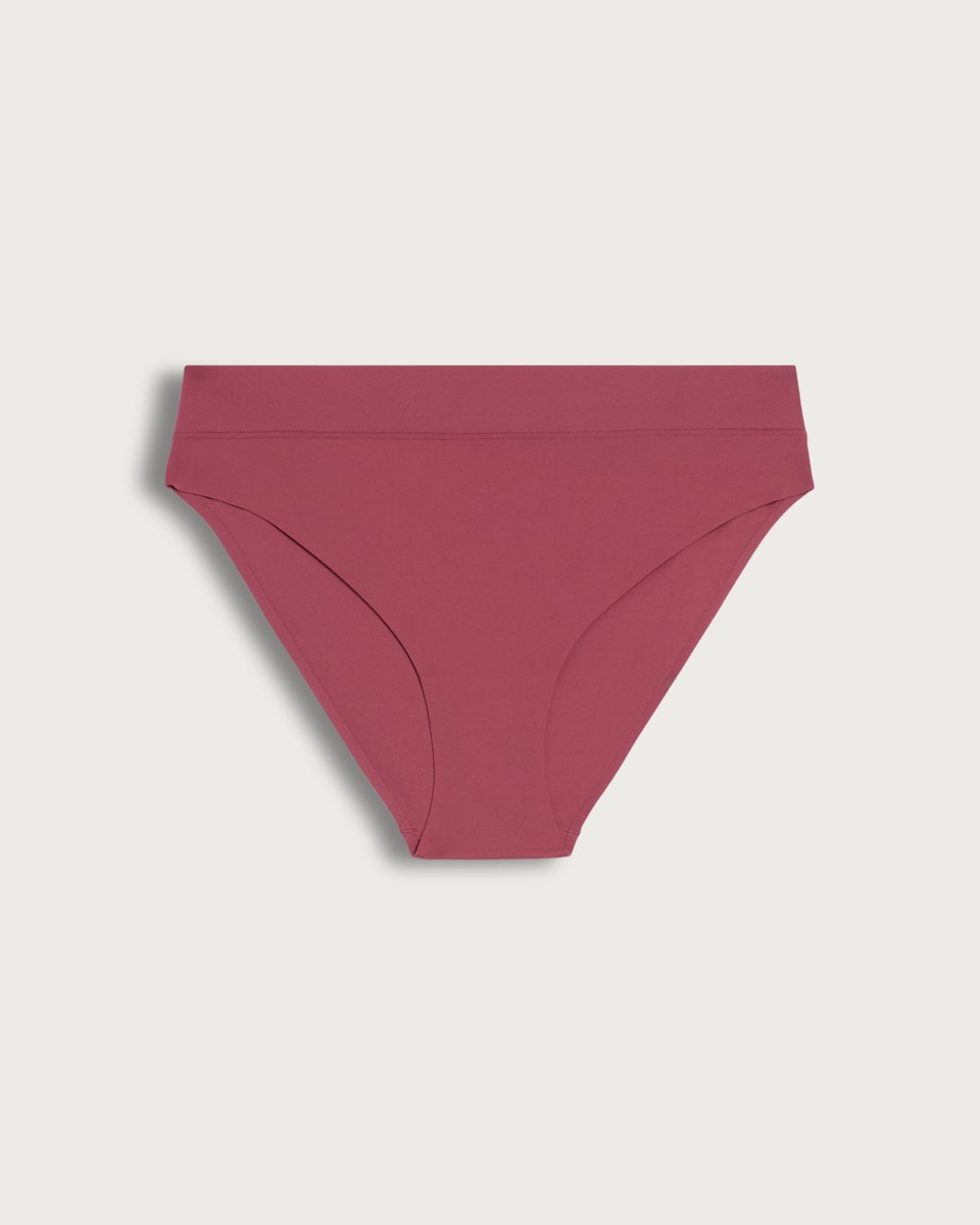 F&F Seamless High Leg Bonded Knickers in Purple
