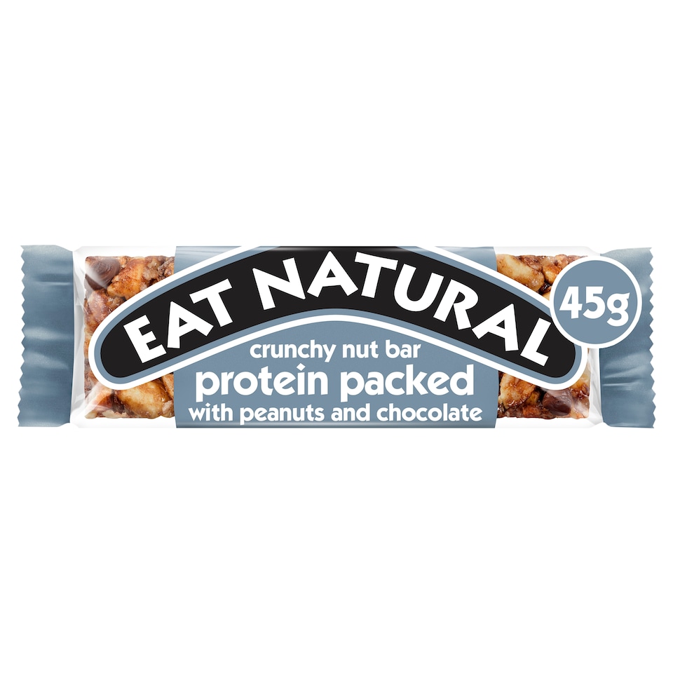 Eat Natural Protein Packed Crunchy Nut Bar with Peanuts and Chocolate 45g