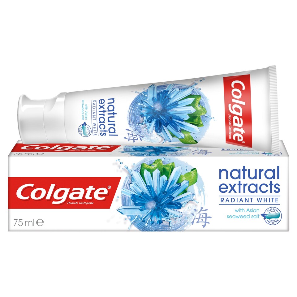 image 1 of Colgate Toothpaste Natural Extracts Purewhite75ml