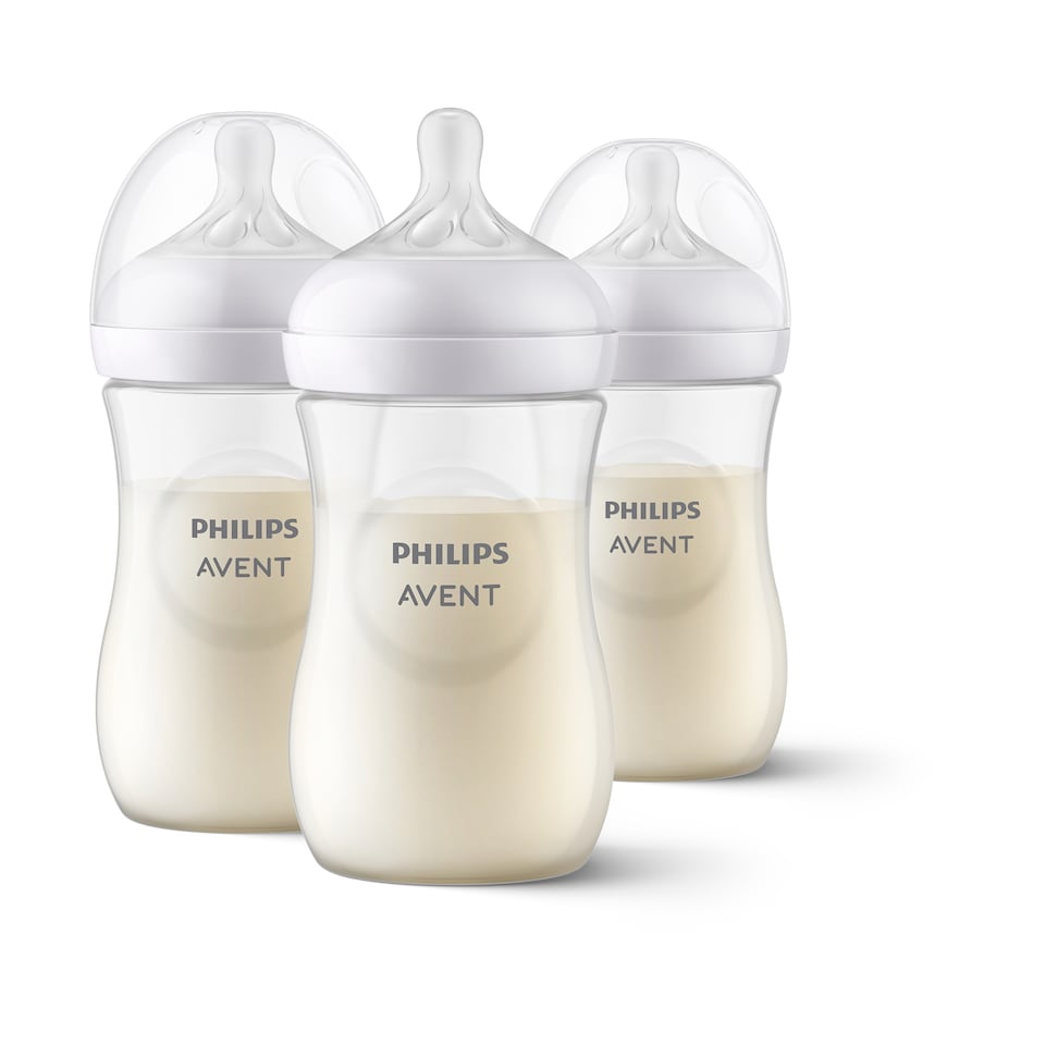 image 1 of Philips Avent Natural Response Bottle 1m+ 3 x 260ml
