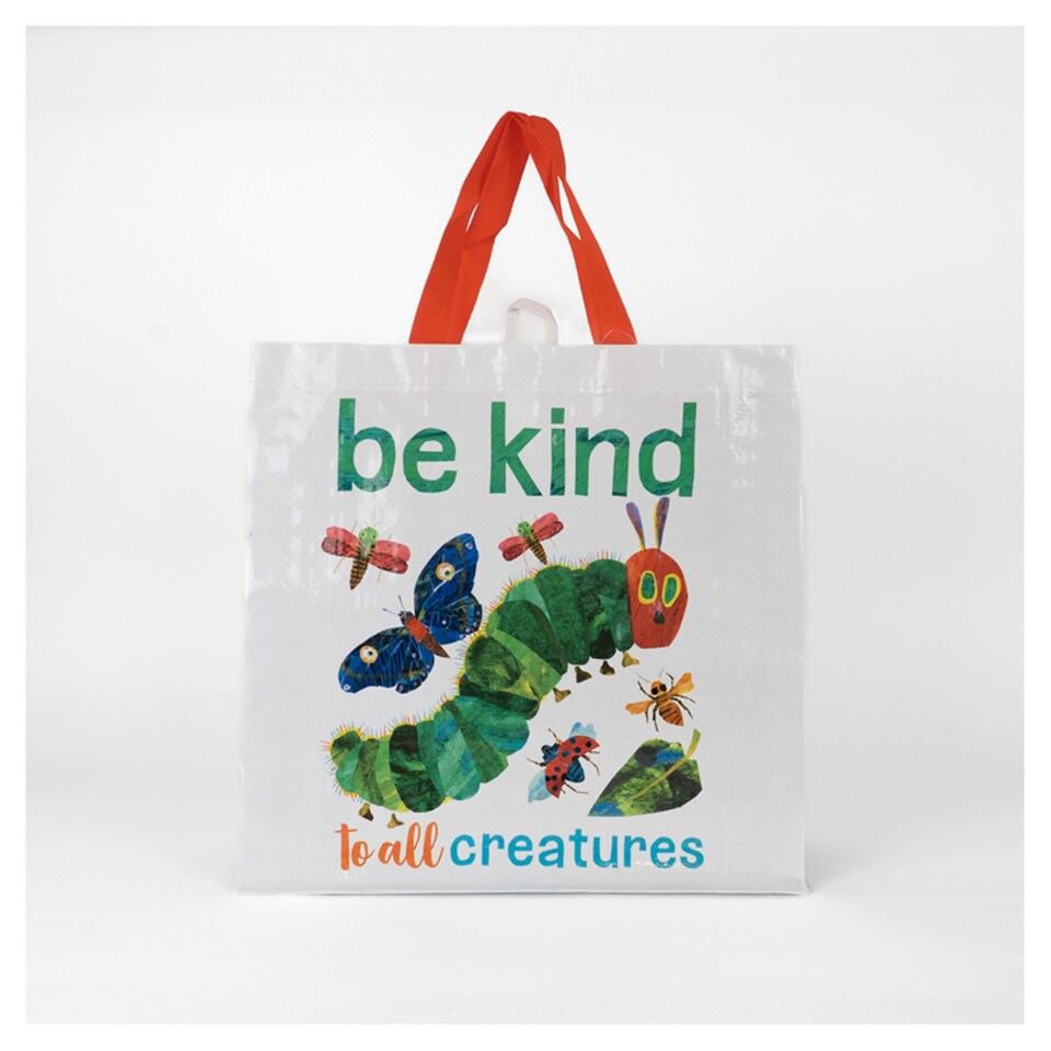 The very hungry discount caterpillar tote bag