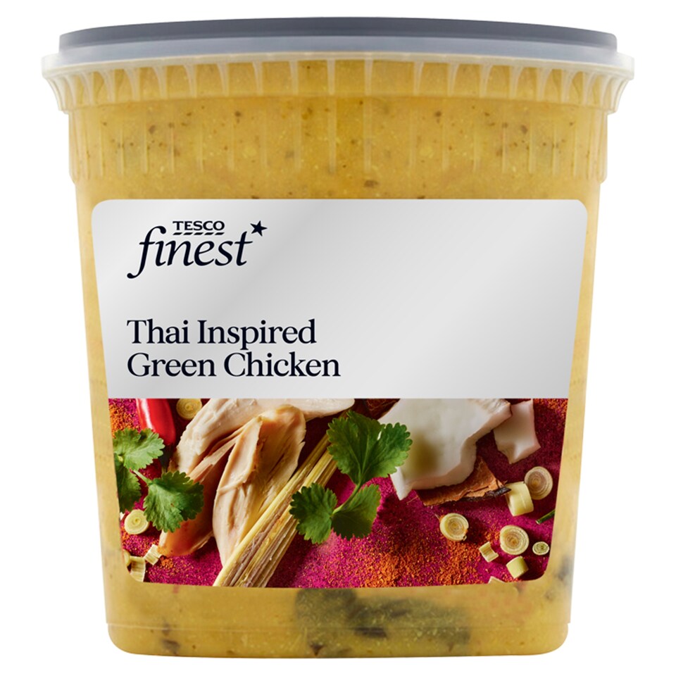 Tesco Finest Thai Inspired Green Chicken Soup 600G