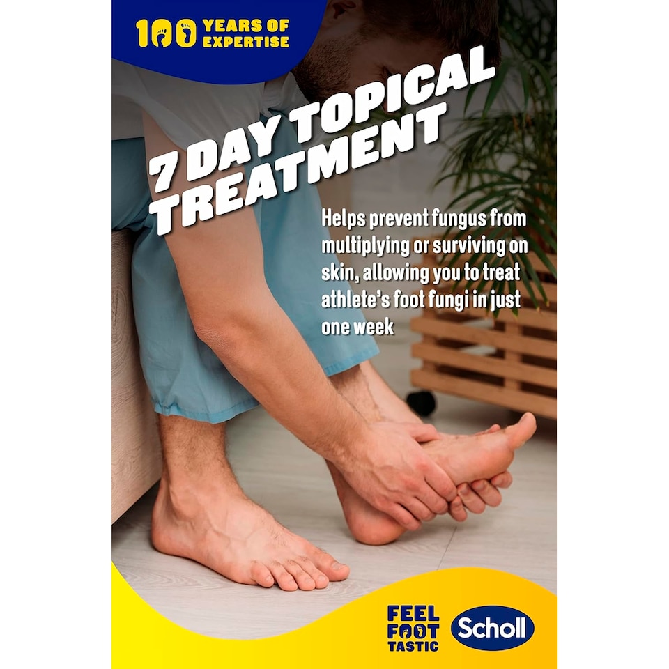 image 1 of Scholl Advance Athlete's Foot Anti-Fungal Cream Care 15g
