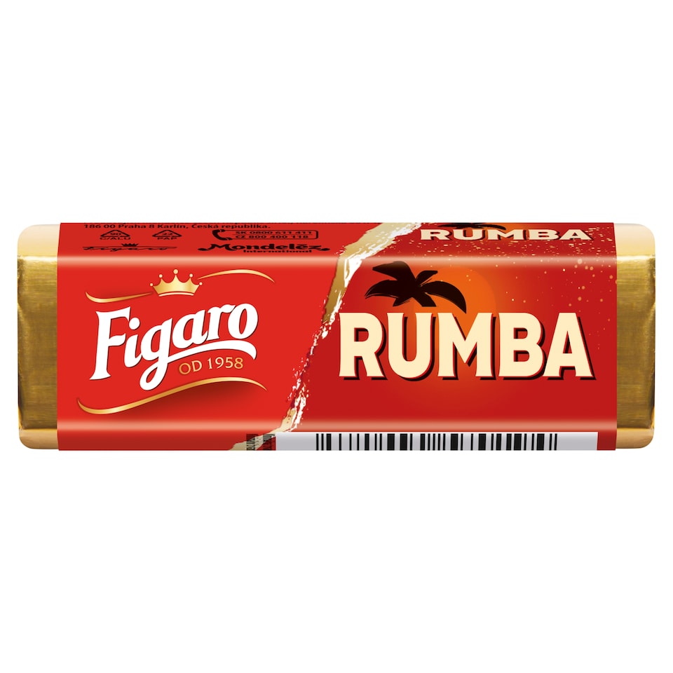 Figaro čokoládová tyčinka Rumba horká 32 g
