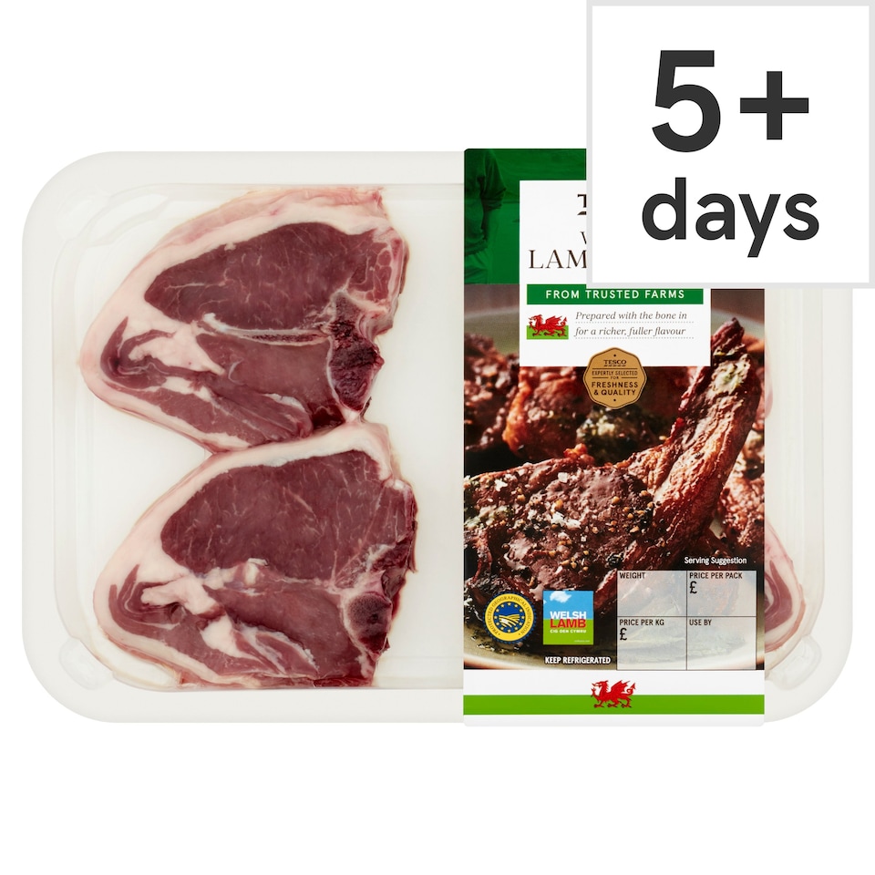 Tesco Welsh Lamb Chops 300g