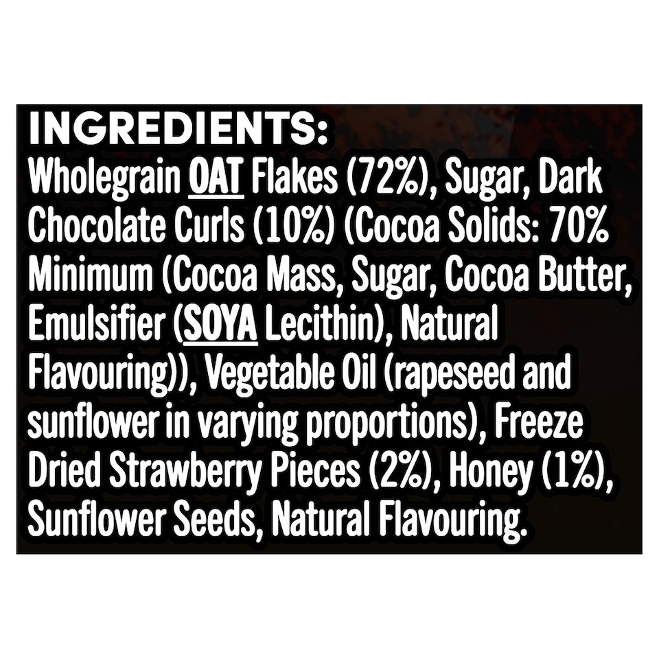image 1 of Jordans Deluxe Dark Chocolate Granola & Strawberries 550G