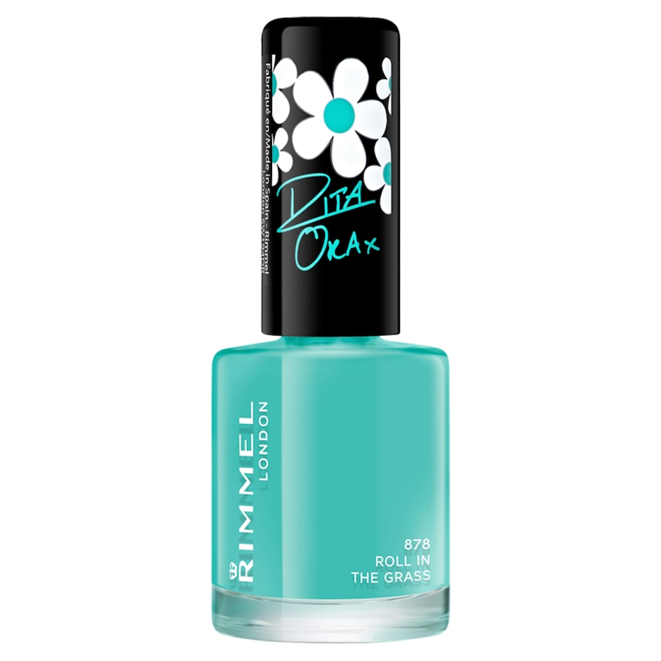 image 1 of Rimmel Rita Ora 60 Second Nailpolish Roll Grass 8Ml
