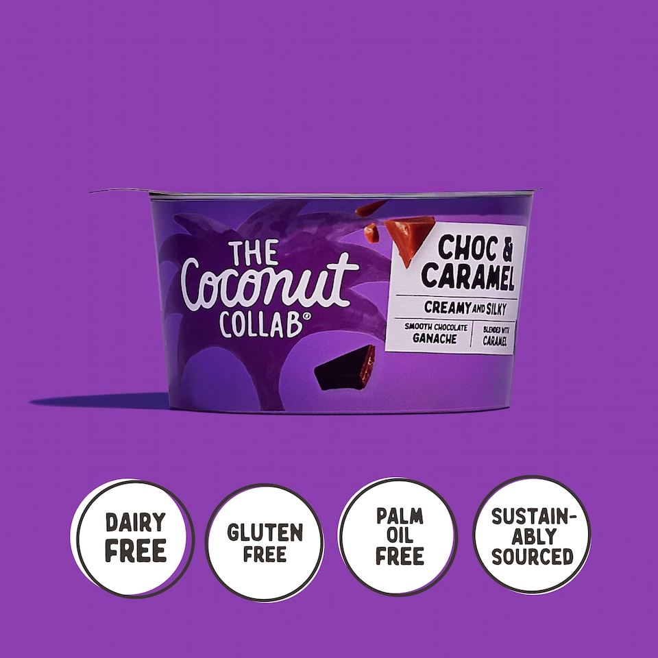 image 1 of The Coconut Collab Chocolate & Caramel Dessert 110g