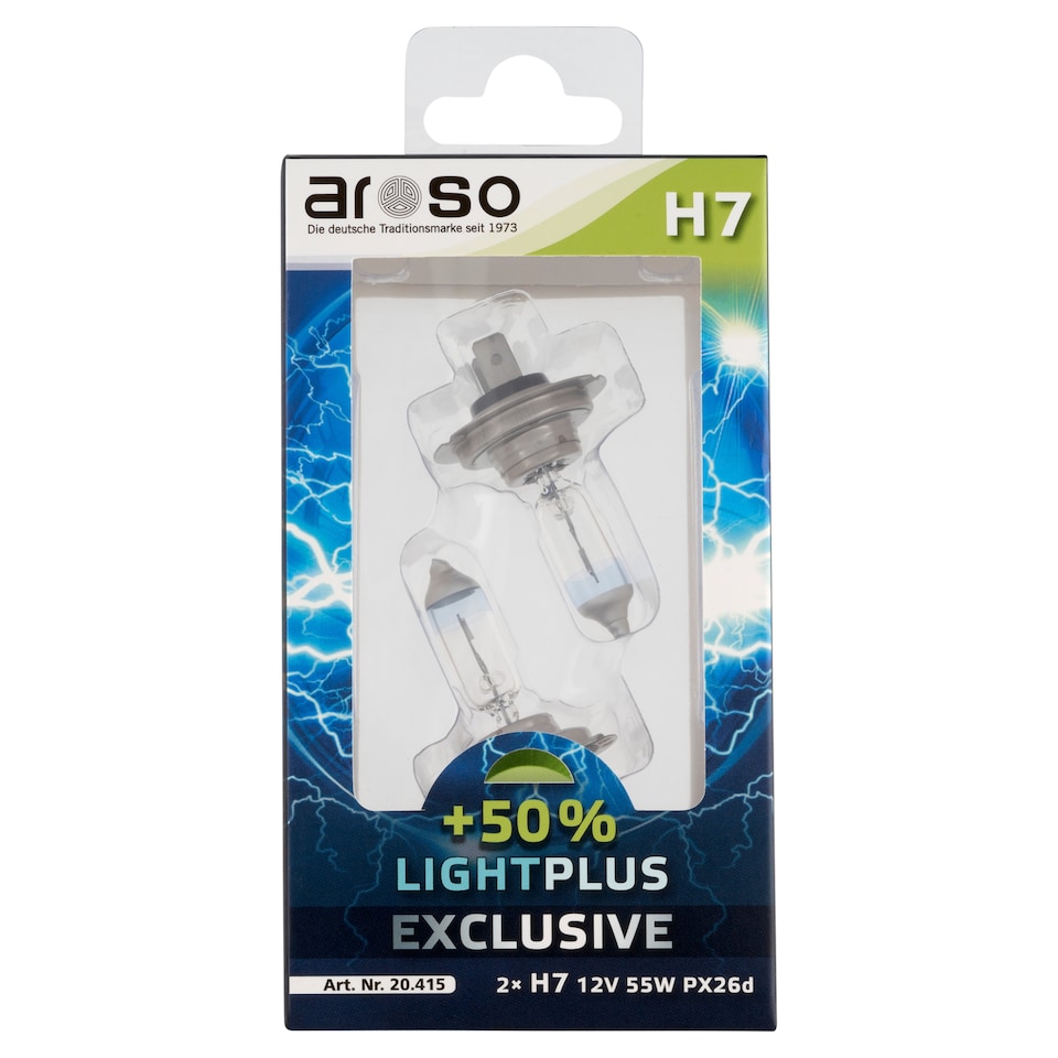 Aroso Light Plus Exclusive autožárovka H7 12V 55W PX26d 2 ks