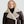 Brown, The F&F Edit Double-Breasted Shearling Coat in Brown