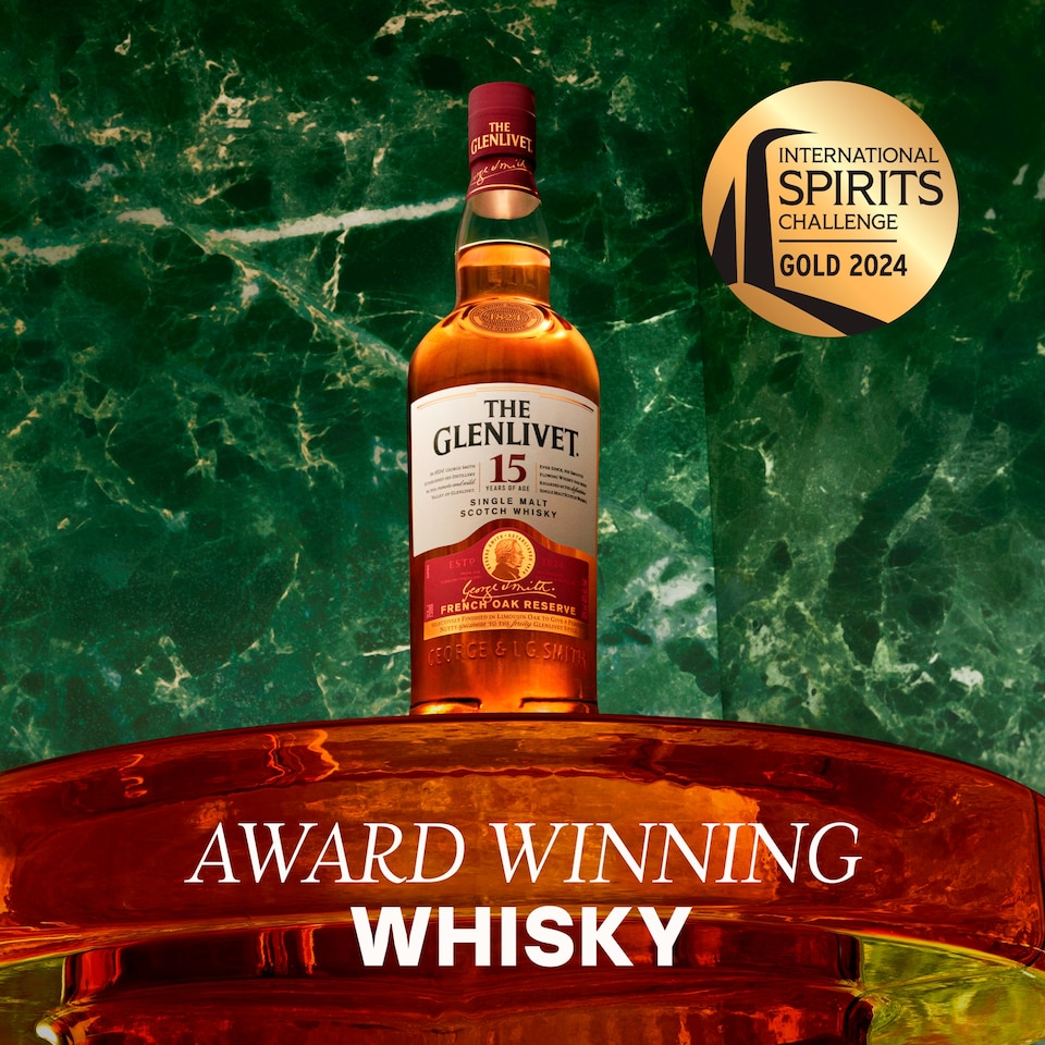 image 1 of The Glenlivet French Oak Reserve 15 Year Old Single Malt Scotch Whisky 70cl