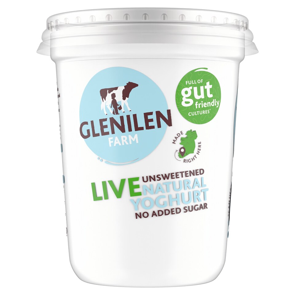 Glenilen Natural Yoghurt Pot 500G