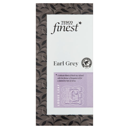 Tesco Finest Earl Grey Leaf Tea 125G Tesco Groceries