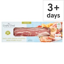 The Crafty Chef Sage And Onion Stuffed Irish Pork Fillet 650g