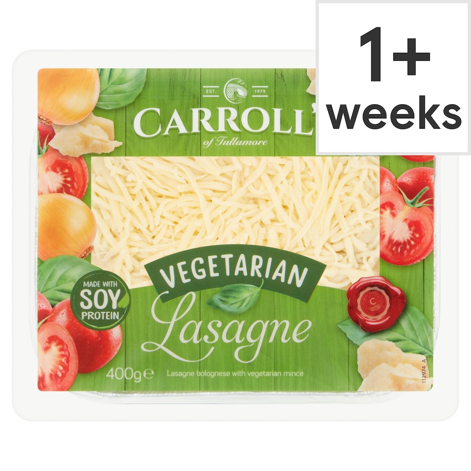 Carroll"S Vegetarian Lasaagne 400G