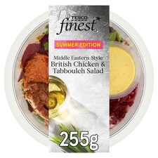 Tesco Finest Middle Eastern Style British Chicken & Tabbouleh Salad 255g