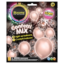 Illoom 15 Rose Gold Confetti Balloon