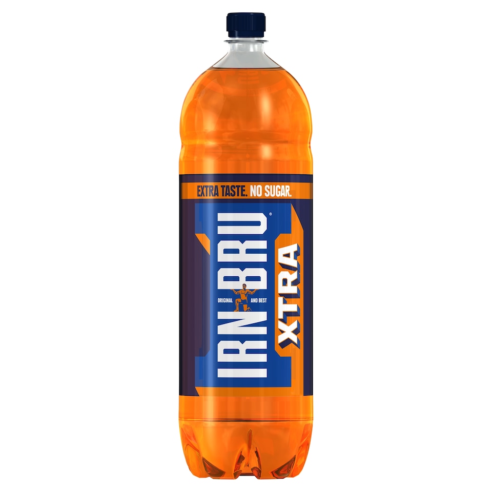 IRN BRU XTRA SUGAR FREE SOFT DRINK 2 LITRE