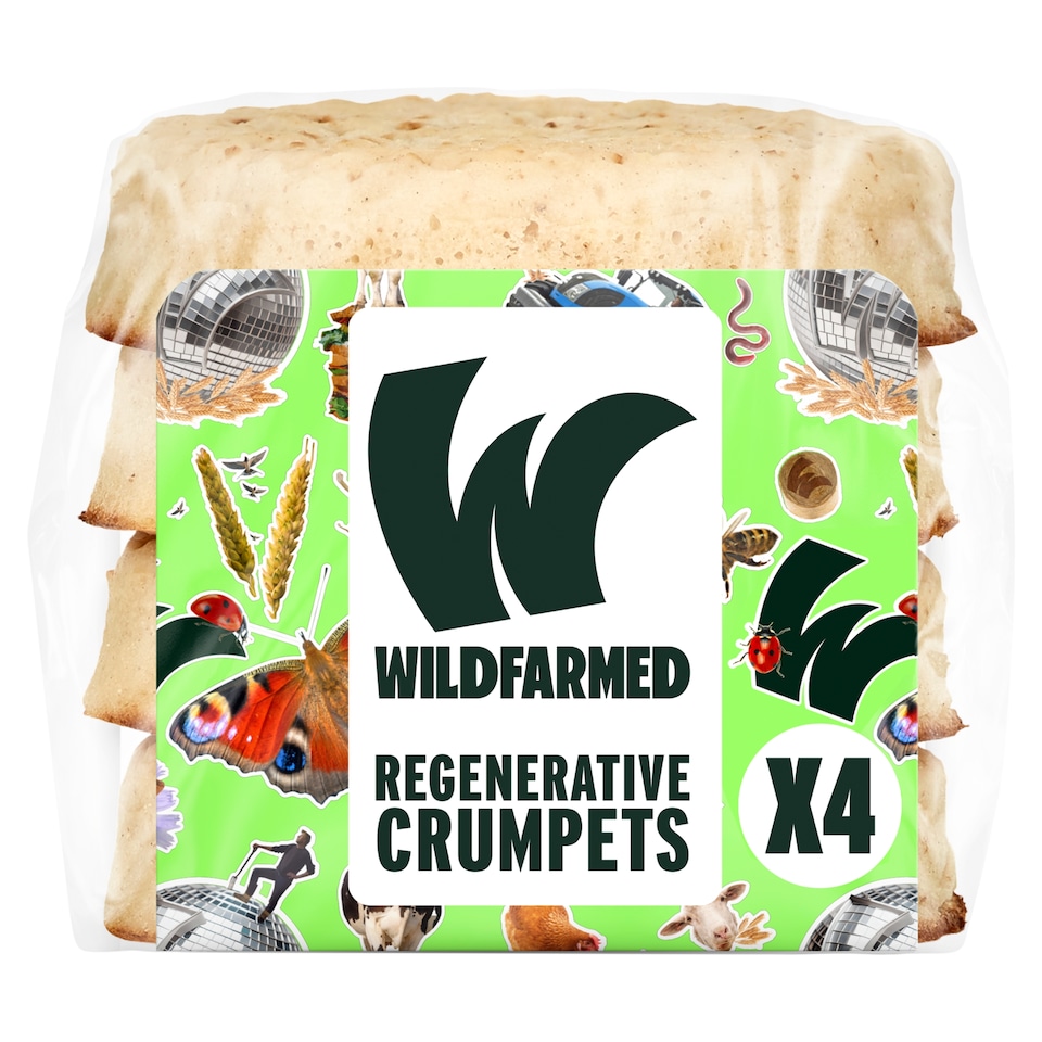 image 1 of Wildfarmed 4 Crumpets 232g