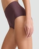 image 2 of F&F 3-Pack Microfibre No VPL Full Brief Knickers in Burgundy