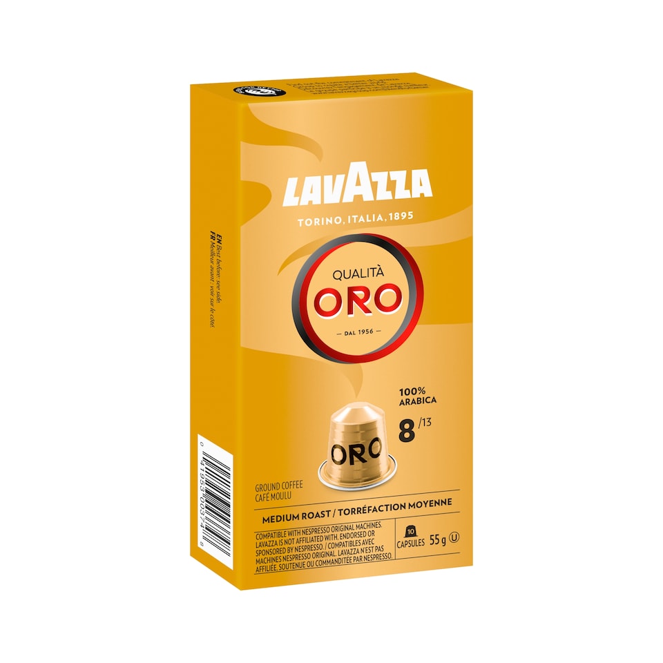 image 1 of Lavazza Nespresso Capsule Oro