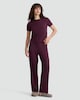 image 2 of F&F Modal Rich Wide Pyjama Bottoms in Purple