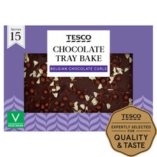 Tesco Chocolate Party Tray Bake