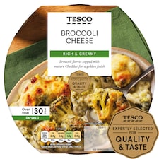 Tesco Broccoli Cheese 350G