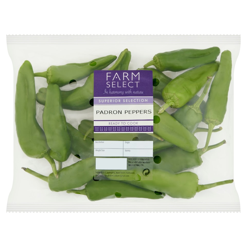 Farm Select Padron Peppers 200G
