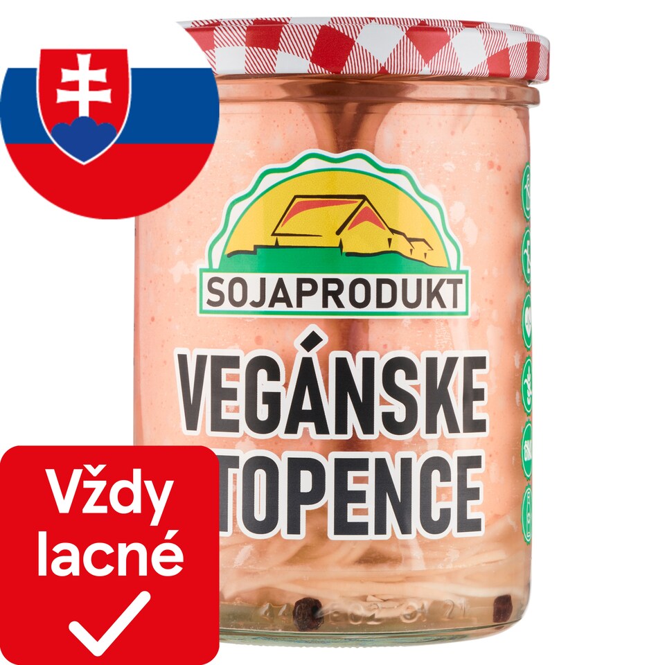 Sojaprodukt Vegan Pickled Sausages 420 g
