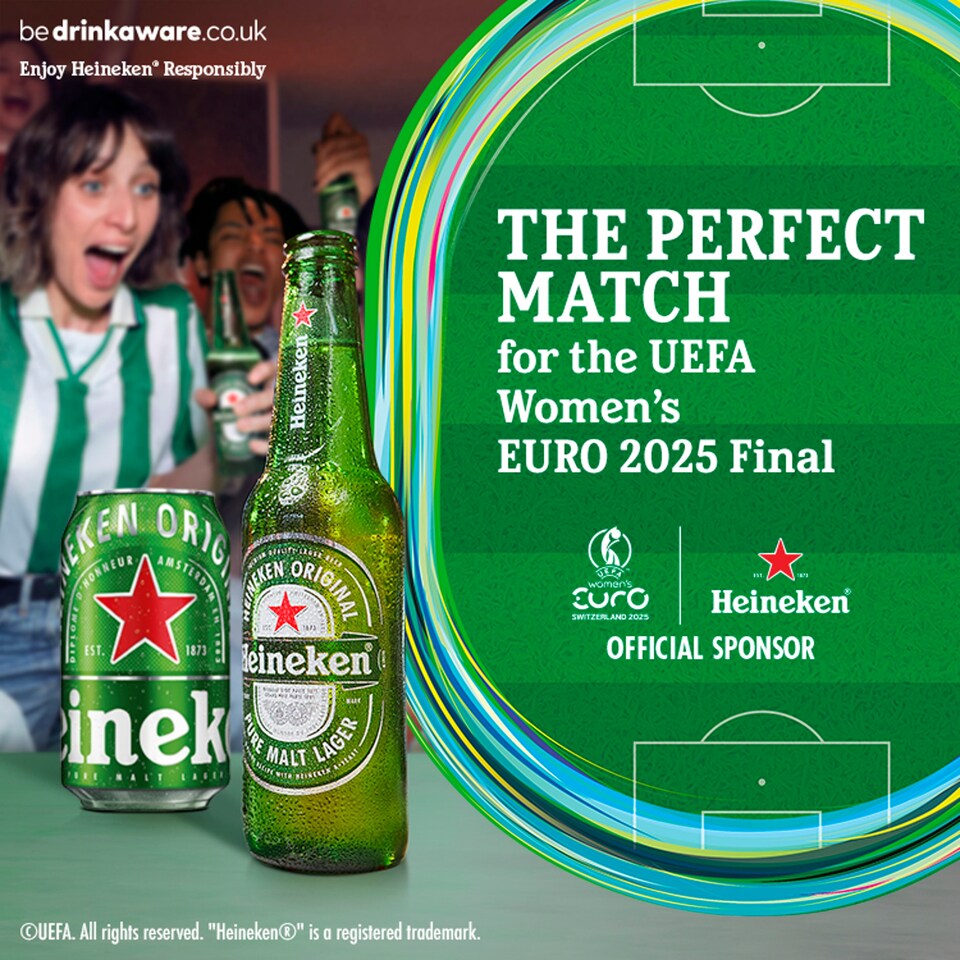 image 1 of Heineken 0.0% Alcohol Free Lager Beer Bottle 12x330ml