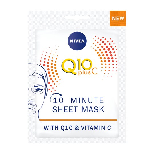 Nivea Q10 Vitamin C Sheet Face Mask 1 Tesco Groceries
