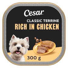 CESAR Wet Dog Food Garden Terrine with Chicken in Loaf 300g