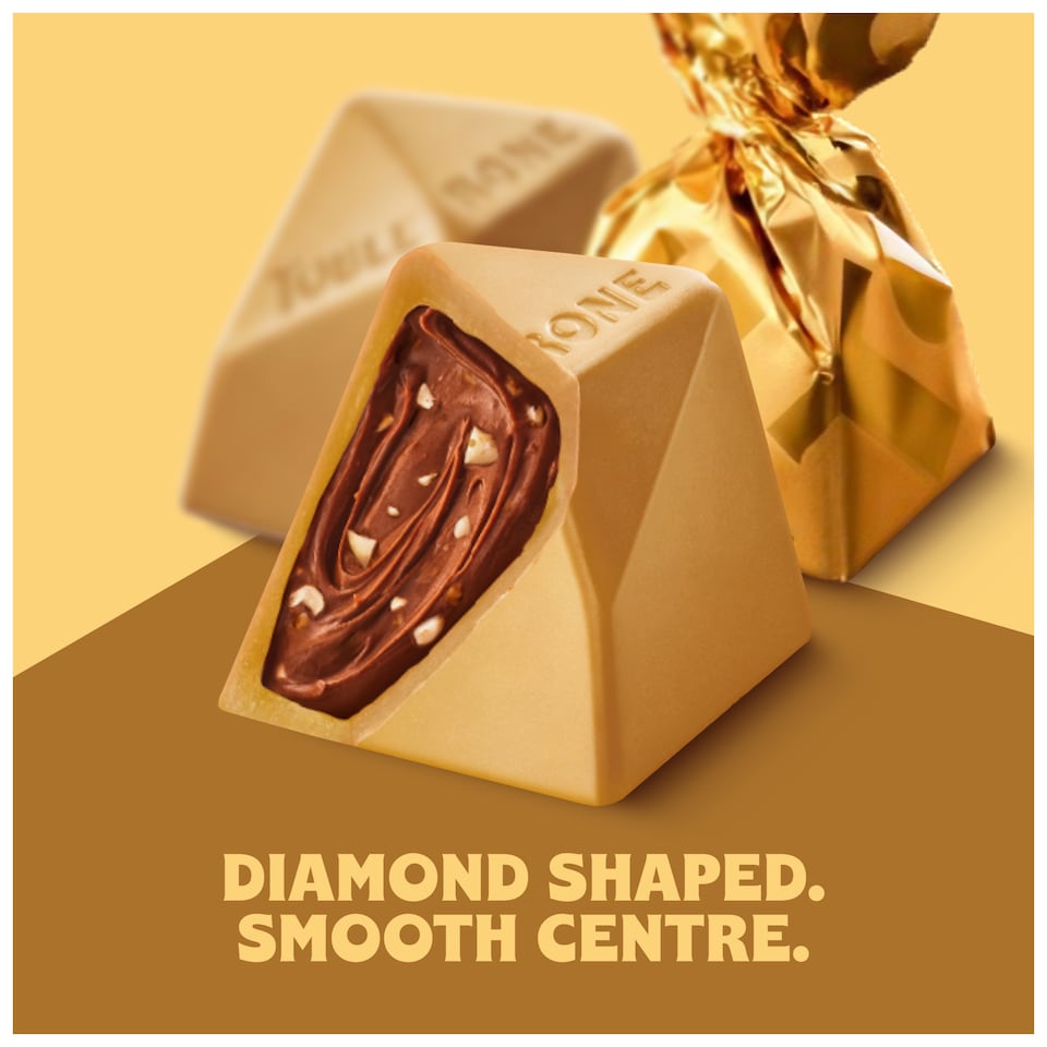 image 1 of TOBLERONE TRUFFLES GOLDEN CARAMEL 180g